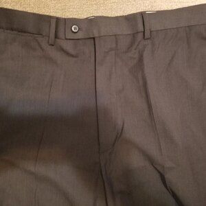 NWOT Louis Raphael Men's Dark Grey Dress Pants - Size 38/30
